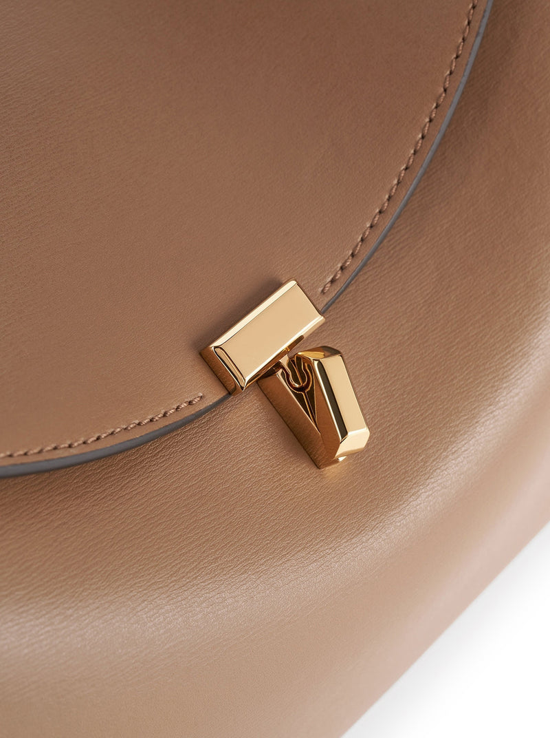 Toteme Women T-Lock Leather Handbag