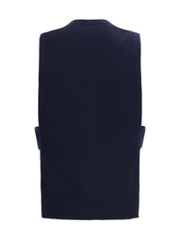 Miu Miu Women Cashmere Cardigan Vest