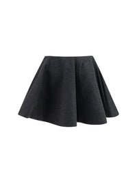 GANNI Ganni Women Wool Peacoat Skirt