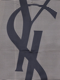 SAINT LAURENT Saint Laurent Women Cassandre Striped Stole