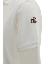 Moncler Men Cotton Piqué Polo Shirt With Logo