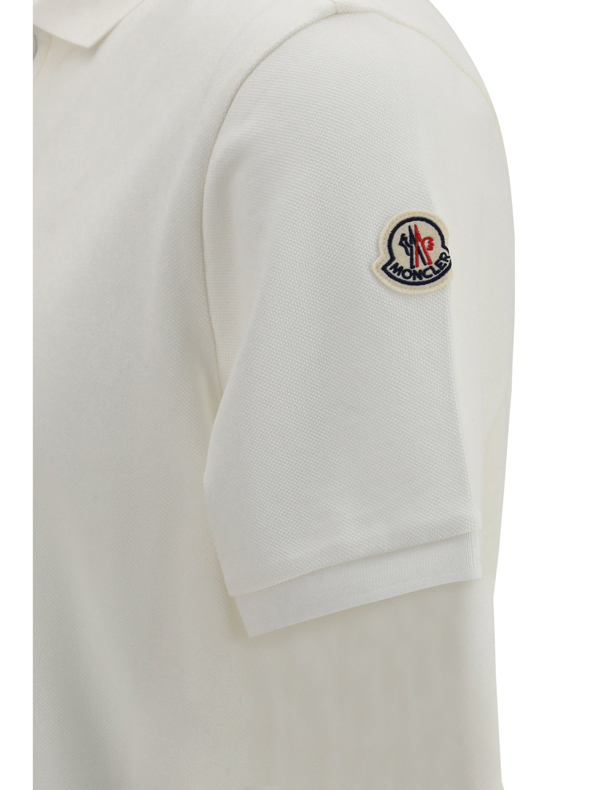 Moncler Men Cotton Piqué Polo Shirt With Logo