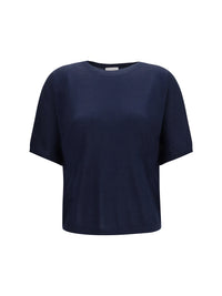 BRUNELLO CUCINELLI Brunello Cucinelli Women Short-Sleeve Cashmere And Silk Sweater