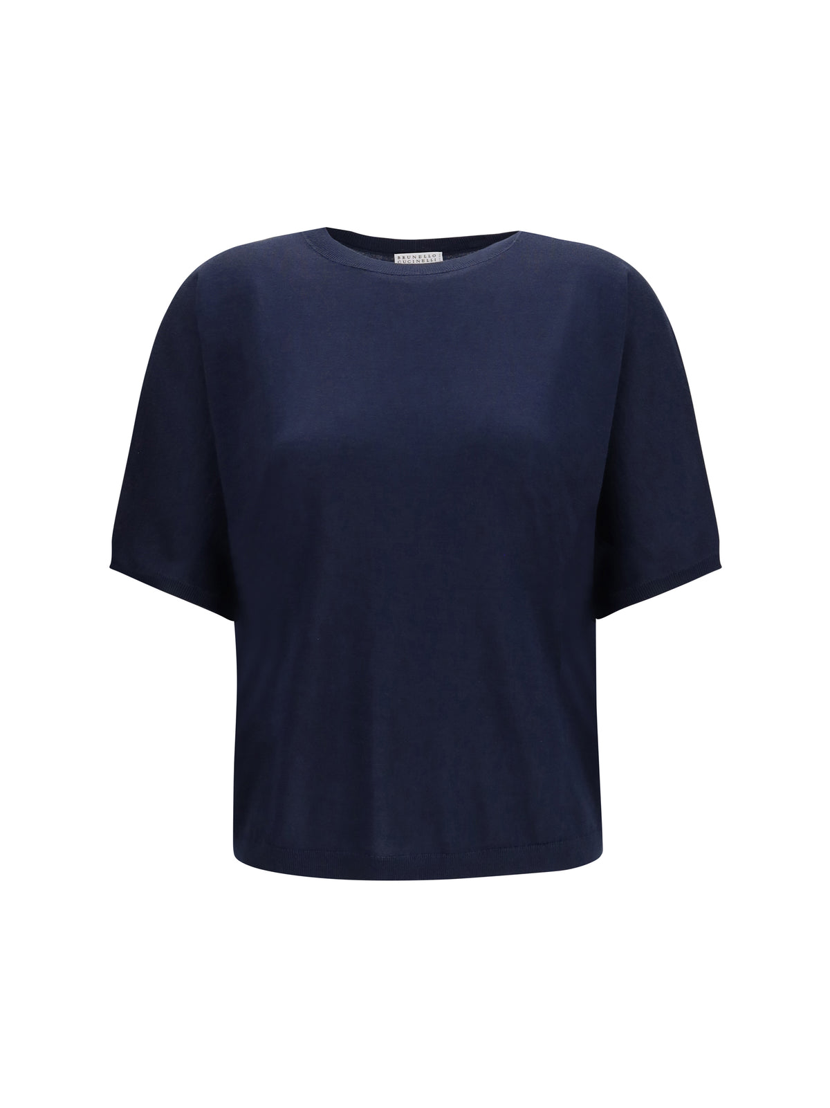 BRUNELLO CUCINELLI Brunello Cucinelli Women Short-Sleeve Cashmere And Silk Sweater