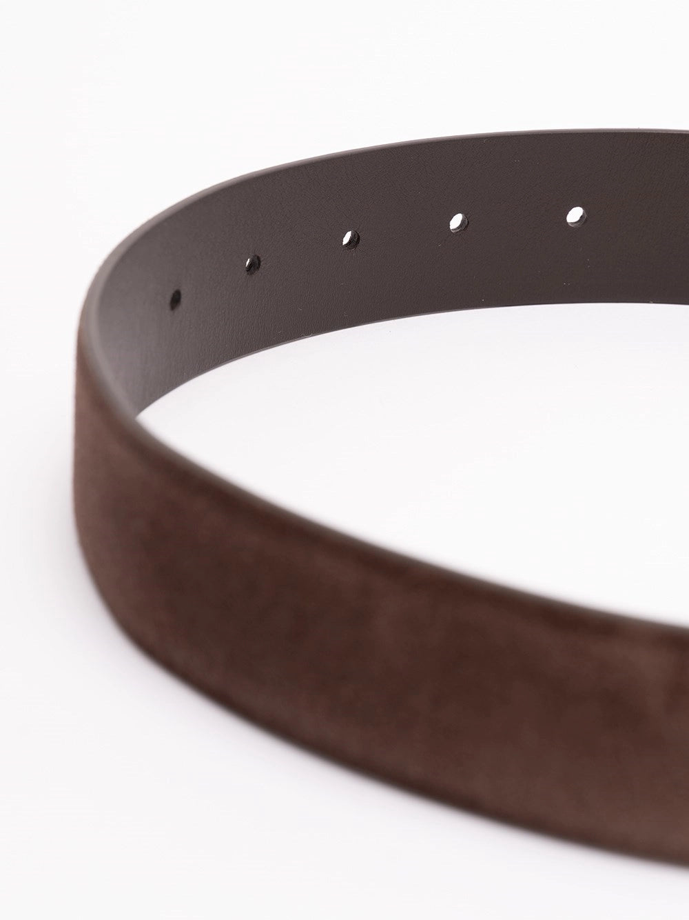 Brunello cucinelli Brunello Cucinelli Women Suede Belt With Monili