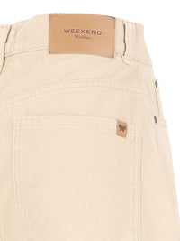 Weekend Max Mara Women Cotton Drill Trousers