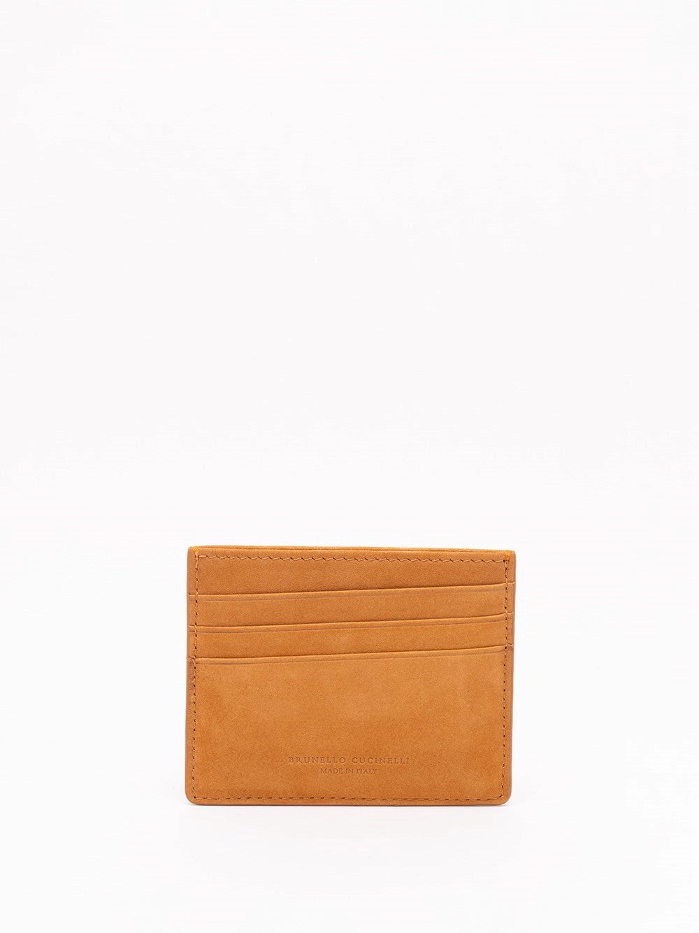 Brunello Cucinelli Men Nubuck Card Case