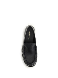 Dries Van Noten Women Grained Leather Loafers