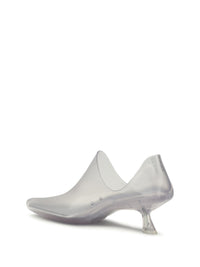 Loewe Women Emily Aqua Pvc Ankle Boots