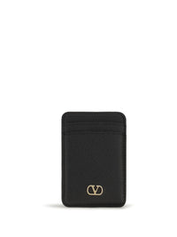 Valentino Garavani Women Vlogo Signature Magnetic Card Holder