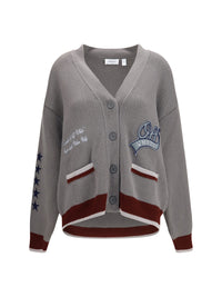 Off-White Women College Varsity Knit Cardigan