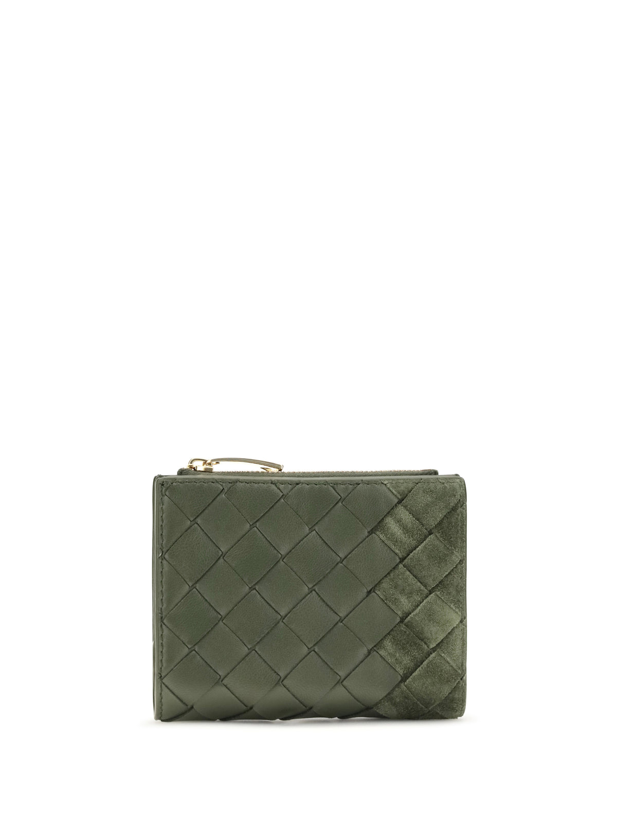 Bottega Veneta Women Bifold Intrecciato Wallet