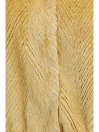 Forte_Forte Women Chevron Faux Fur Bomber Jacket