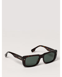 Burberry Rectangular Sunglasses Tortoise Shell Men Brown