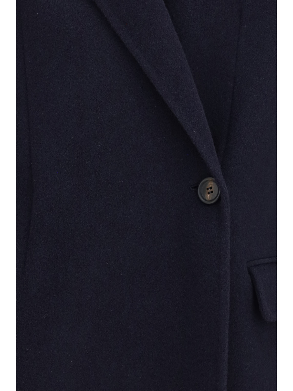 BRUNELLO CUCINELLI Brunello Cucinelli Women Single-Breasted Wool And Cashmere Jacket