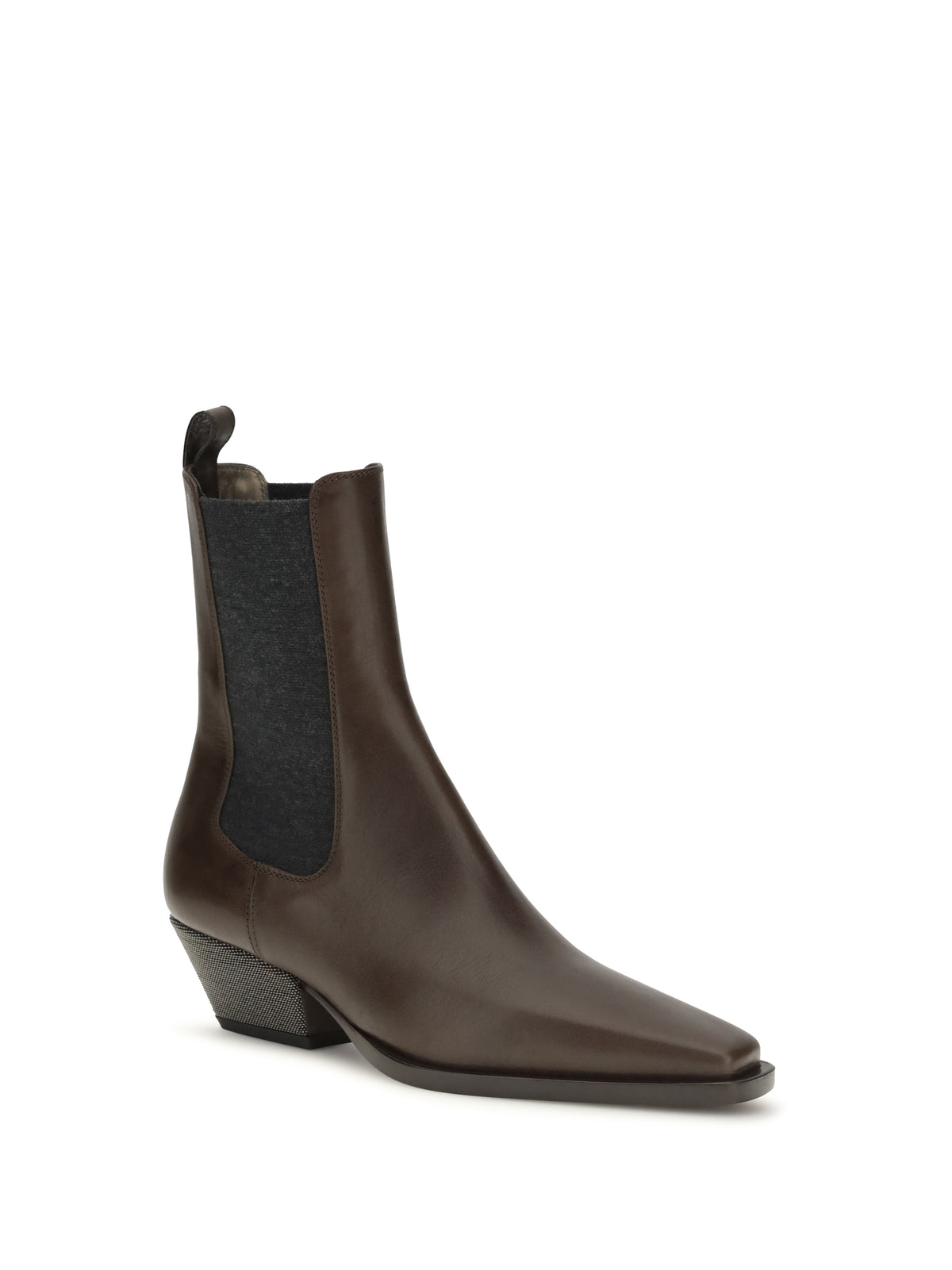 BRUNELLO CUCINELLI Brunello Cucinelli Women Leather Ankle Boots