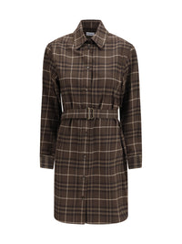 BURBERRY Burberry Women Check Cotton Shirt Dress