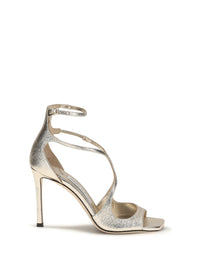 Jimmy Choo Women Azia Glitter Sandals