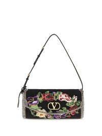 VALENTINO GARAVANI Valentino Garavani Women Small Embroidered Devain Shoulder Bag