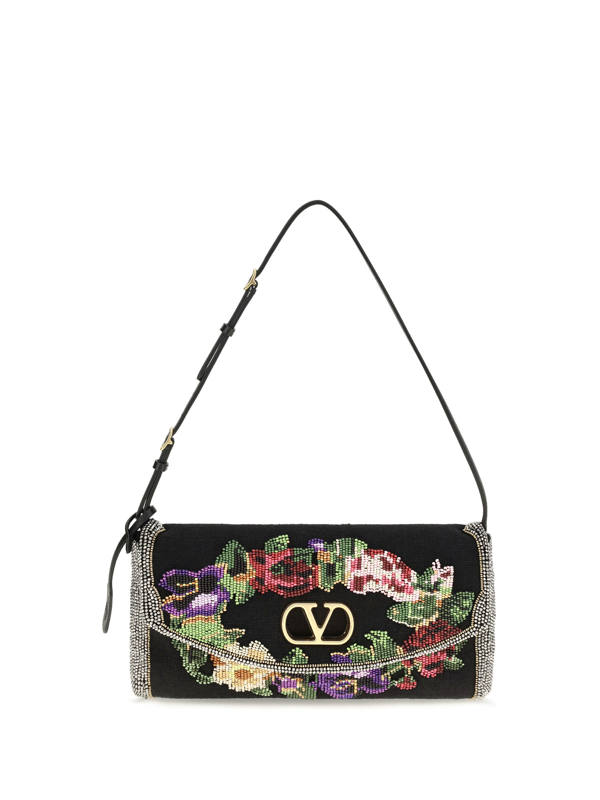 VALENTINO GARAVANI Valentino Garavani Women Small Embroidered Devain Shoulder Bag