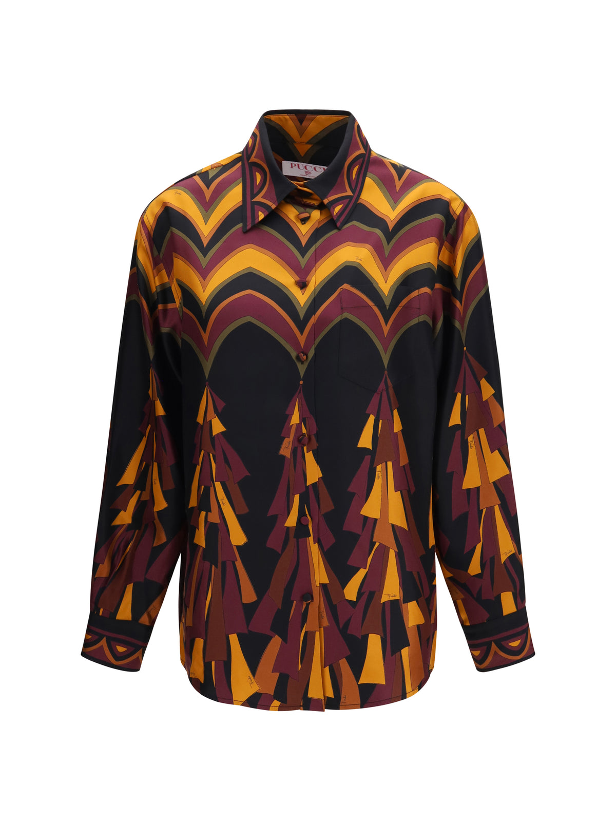 PUCCI Pucci Women Silk Shirt In Baiadera Print