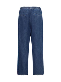 Valentino Women Lightweight Wide-Leg Denim Pants