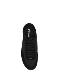 PRADA Prada Men Collapse Sneakers In Re-Nylon And Suede