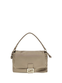 FENDI Fendi Women Baguette Soft Nappa Leather Shoulder Bag