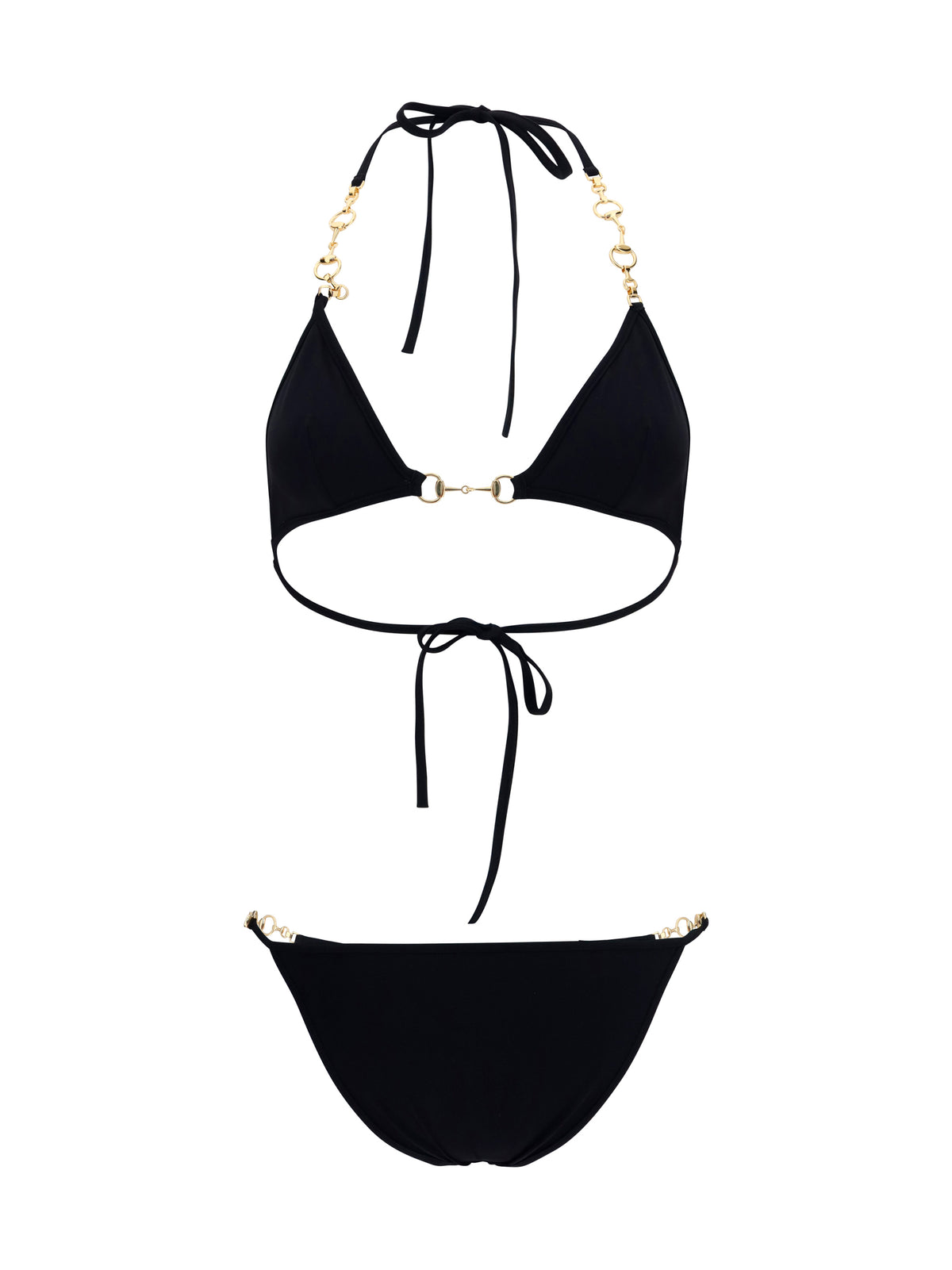 Gucci Women Stretch Jersey Bikini With Horsebit