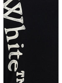 OFF-WHITE Off-White Women Vertical Bookish Crewneck Sweater
