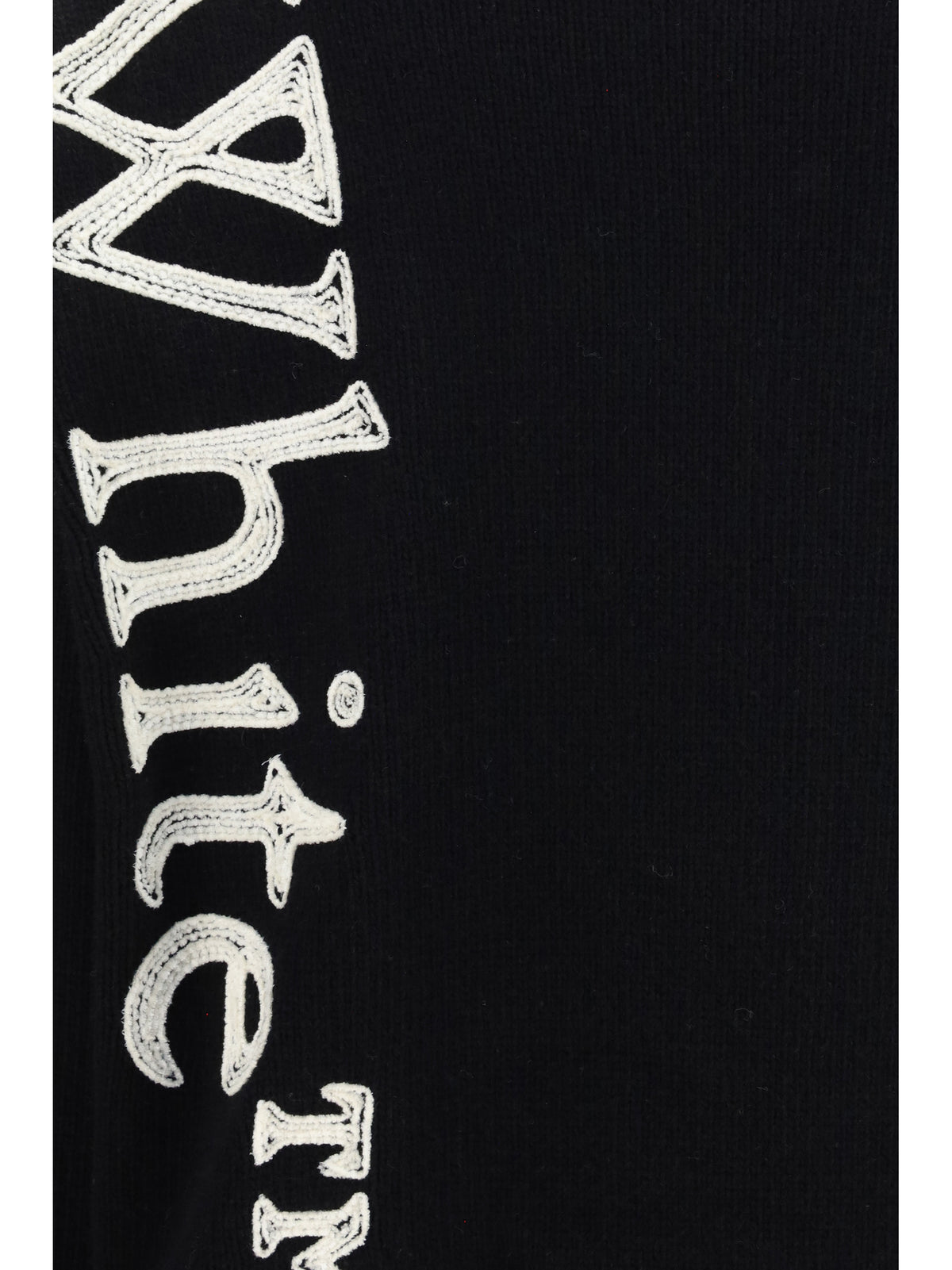 OFF-WHITE Off-White Women Vertical Bookish Crewneck Sweater
