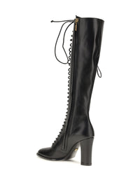 DOLCE & GABBANA Dolce & Gabbana Women Lace-Up Knee-High Boots
