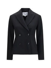 Alaïa Women Lightweight Wool Double-Breasted Jacket