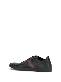 GUCCI Gucci Men Stretch Coda Leather Sneakers