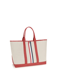 Thom Browne Men Canvas Tote Bag