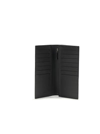Saint Laurent Men Grained Leather Wallet
