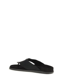Dolce & Gabbana Men Logo Thong Sandals
