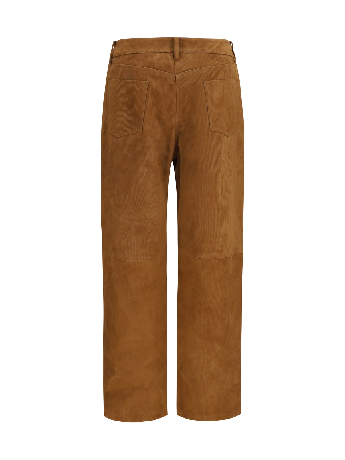 MAGDA BUTRYM Magda Butrym Women Straight-Leg Corduroy-Effect Leather Pants