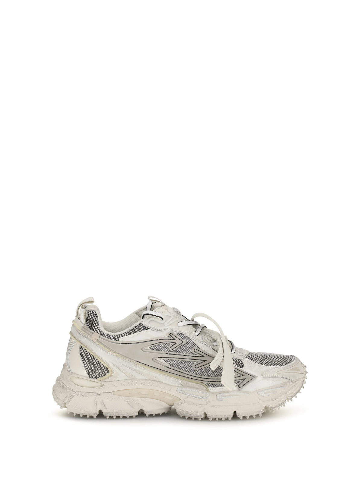 Off-White Men Be Right Back Worn Out Sneakers