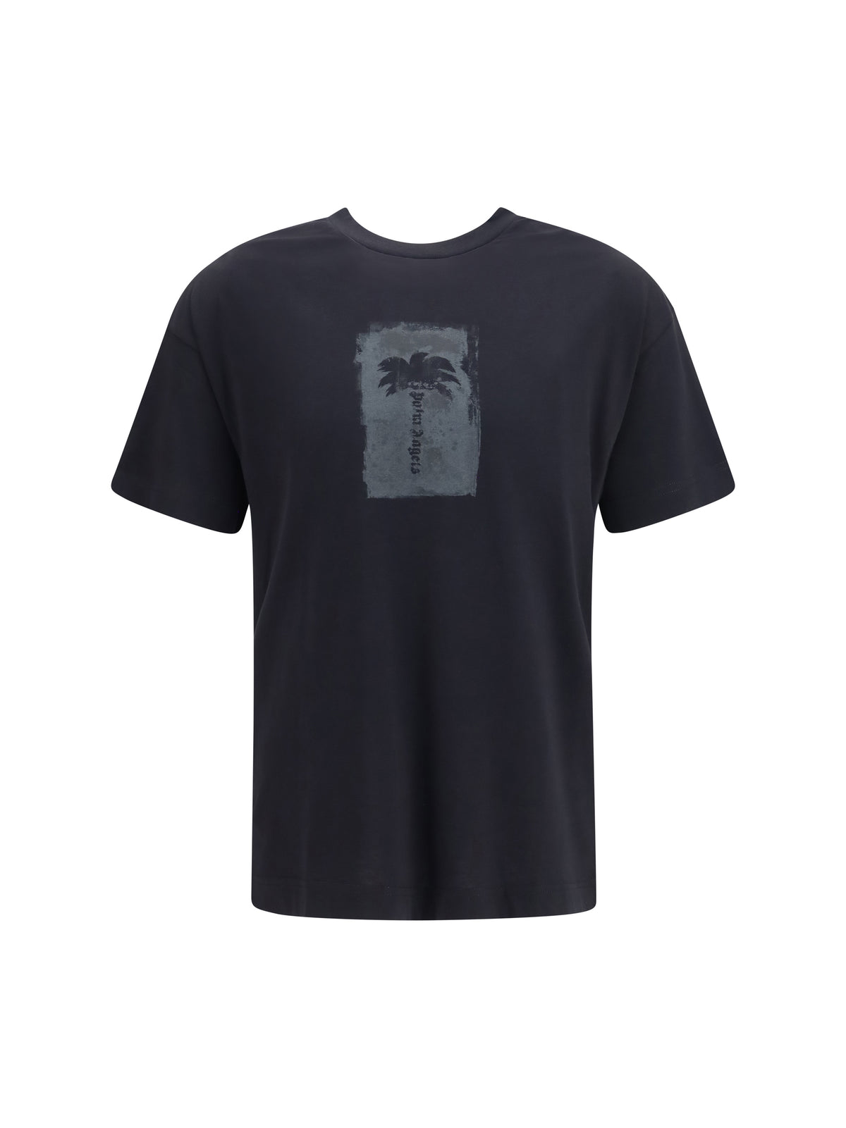 Palm Angels Men Palm Tree Cotton T-Shirt