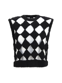 RICK OWENS Rick Owens Men Open Knit Vest