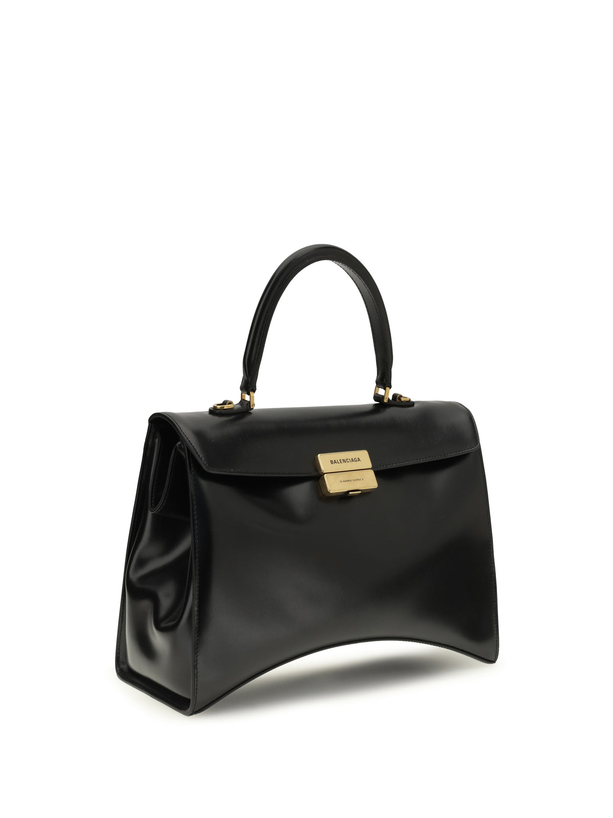 Balenciaga Women Medium Hourglass Avenue Top Handle Bag