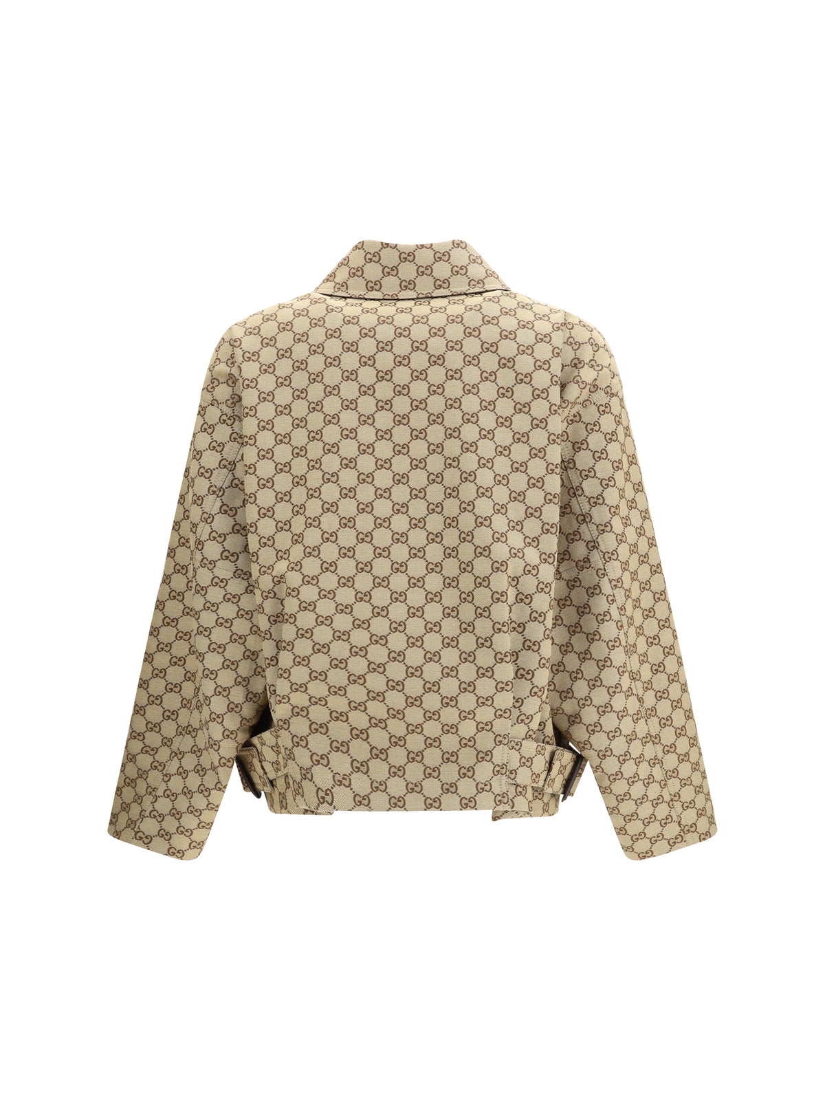 Gucci Women Gg Canvas Bomber Jacket