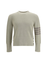 THOM BROWNE Thom Browne Men Cotton Crewneck Sweater