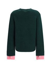 Prada Women Crewneck Wool Sweater