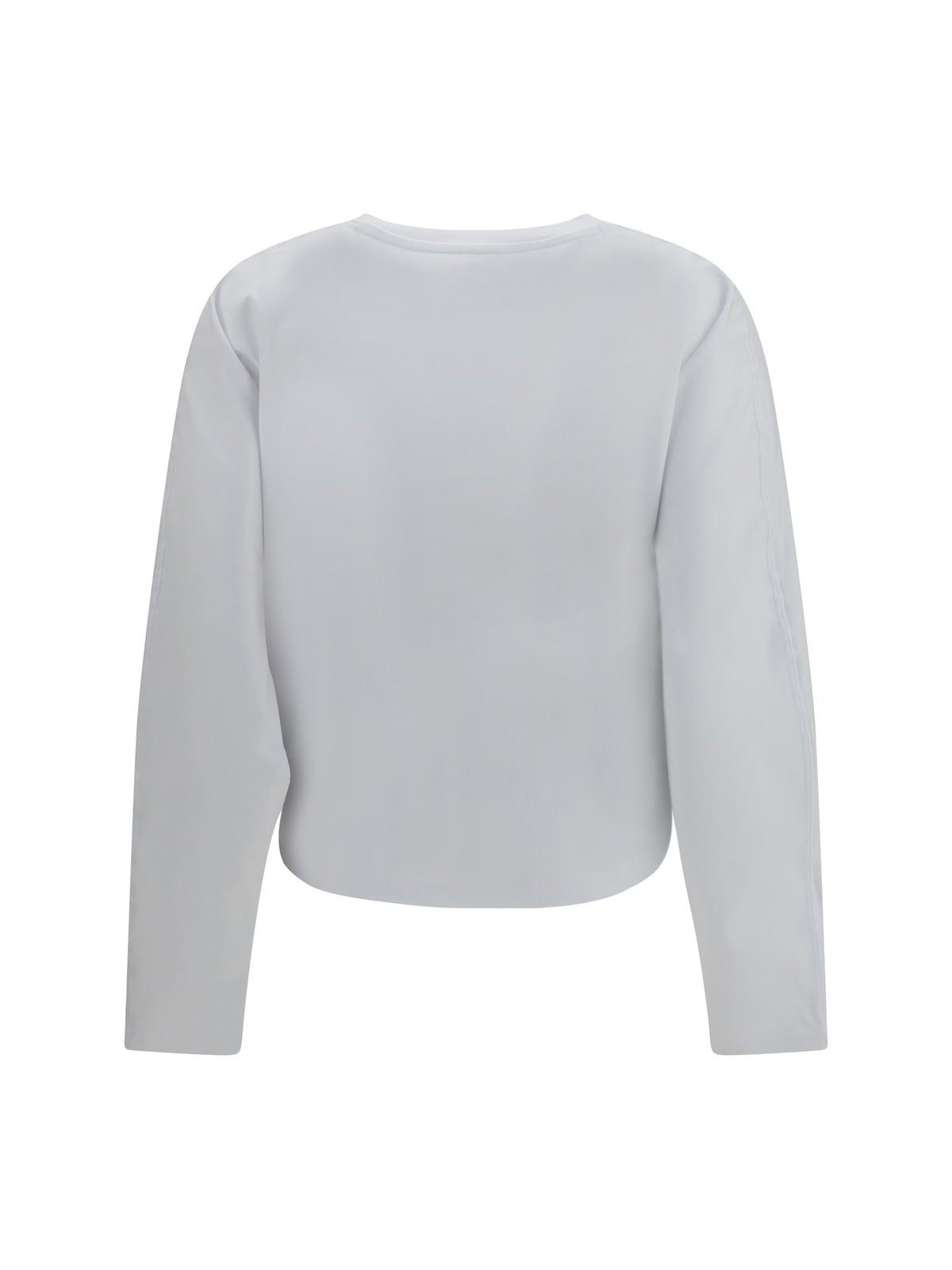 GANNI Ganni Women Asymmetric Draped Stretch Cotton Top