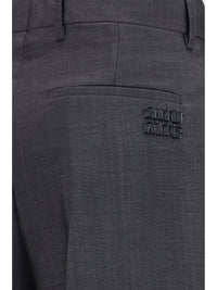 MIU MIU Miu Miu Women Kid Mohair Pants