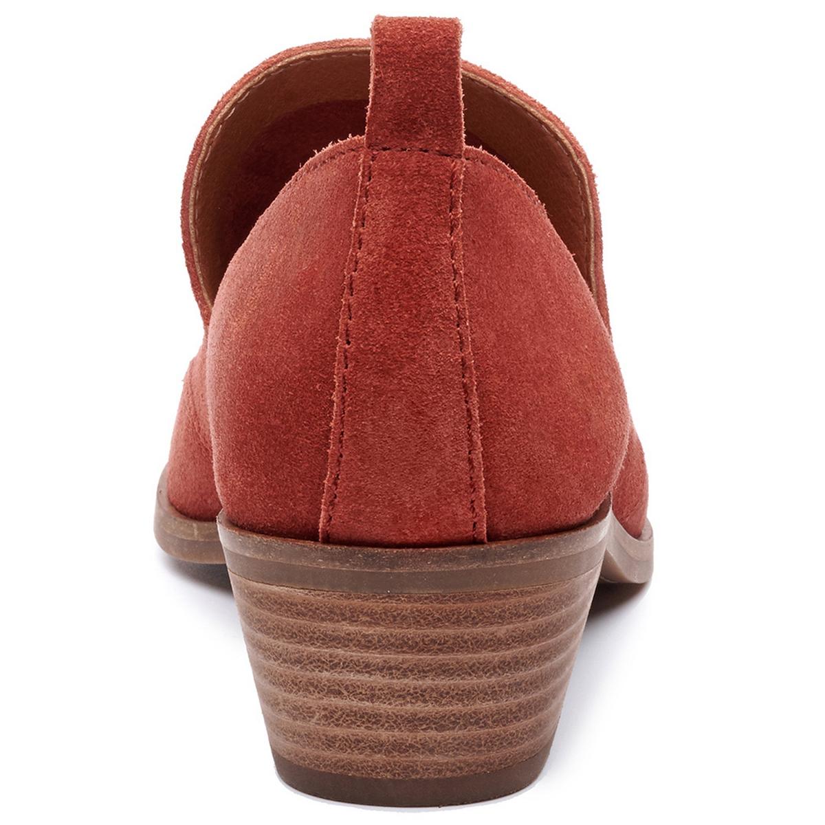 Mahzan Womens Comfort Insole Slip On Loafer Heels