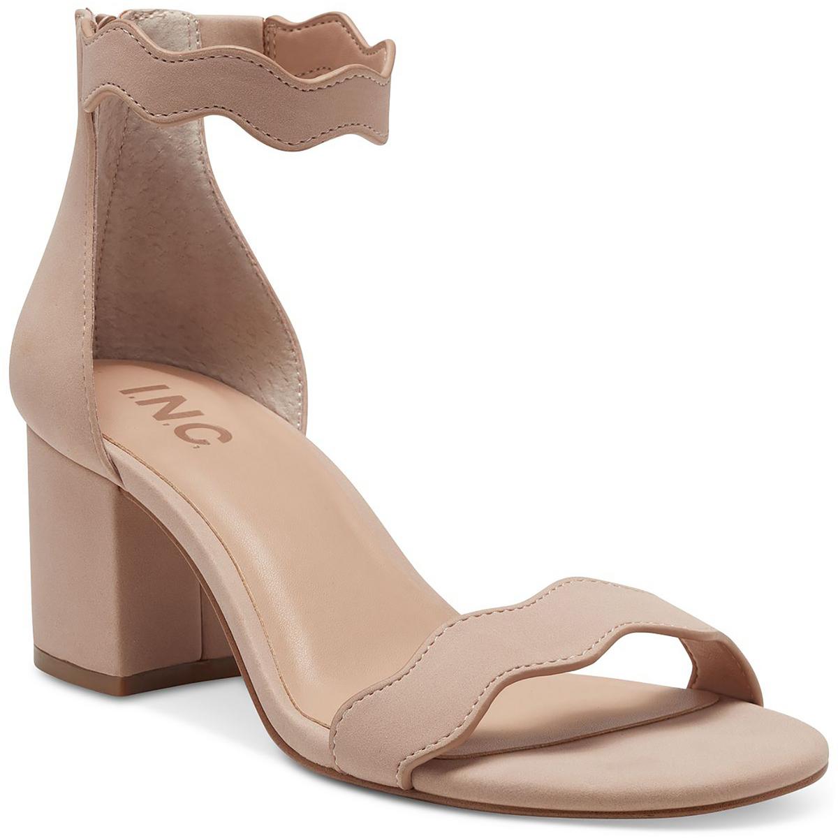 INC Womens Hadwin Scalloped Heels