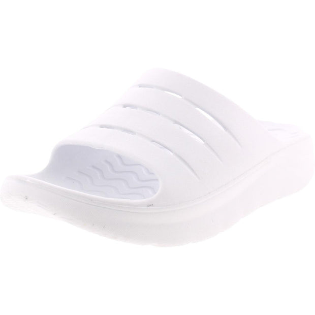 Hawai Womens Platform Flatform Footbed Sandals